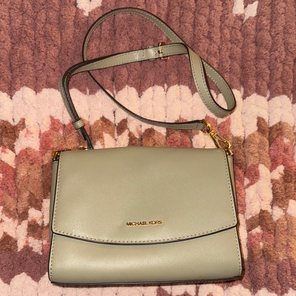 Michael Kors Green Crossbody Bag